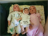 (2) Lee Middleton Baby Dolls, More