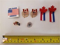 Small Collection of Canadian Pins