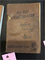 Parts Traxcavator Catalog Serial # 12A1-UP