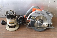 (2) Black & Decker Electric Power Tools