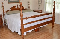 Cherry King Size Bed
