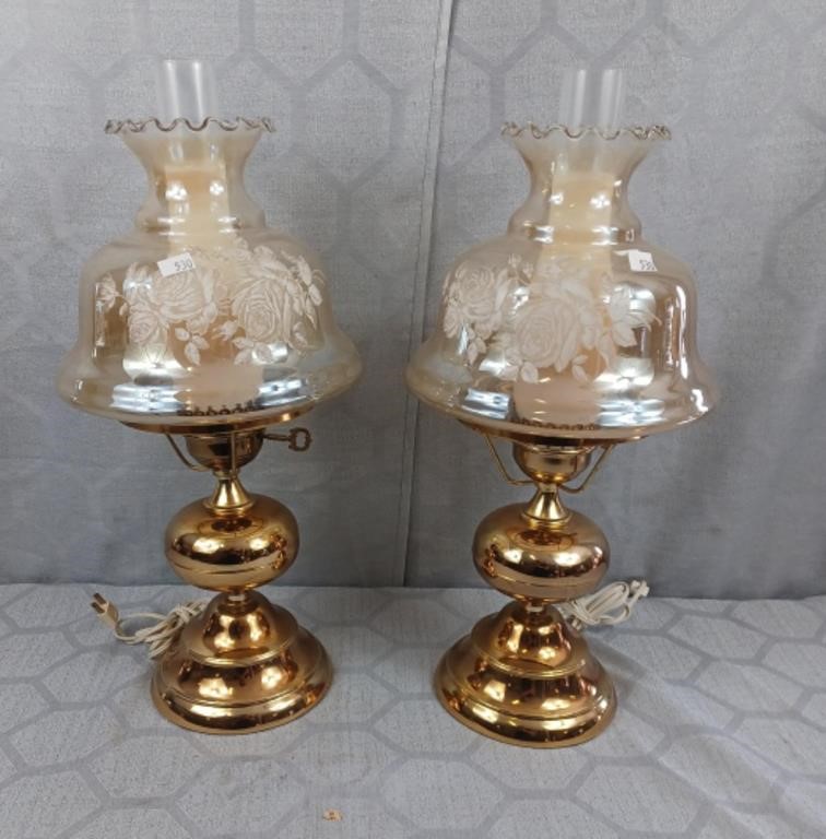 Electric oil lamps