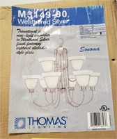 Thomas lighting. Sonoma Nine-Light chandelier