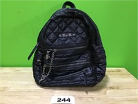 Miss Me Locking Leather Backpack