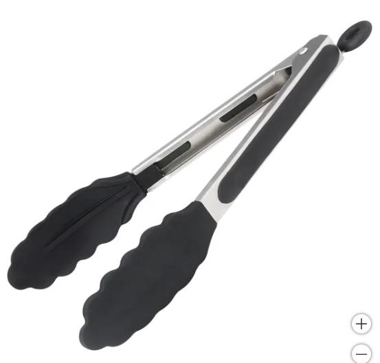 WINCO 9" SS TONGS 4PK