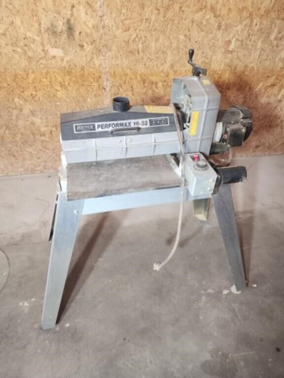 ALTERNATE LOCATION Performax 16-32 drum sander