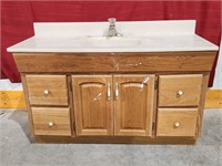 Bathroom Sink Countertop - Measures 49in L x 18in
