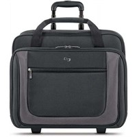 Solo NY Rolling Bag  Black/Grey  17.3 Laptop