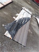 (22) Pcs 120" 26 Ga Steel Cladding