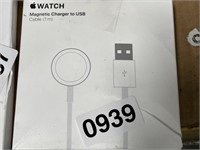 APPLE WATCH MAGNETIC CHARGER RETAIL $30