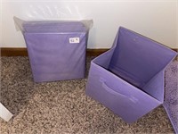 (6) Purple Canvas Organizers