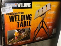 Adjustable Welding Table