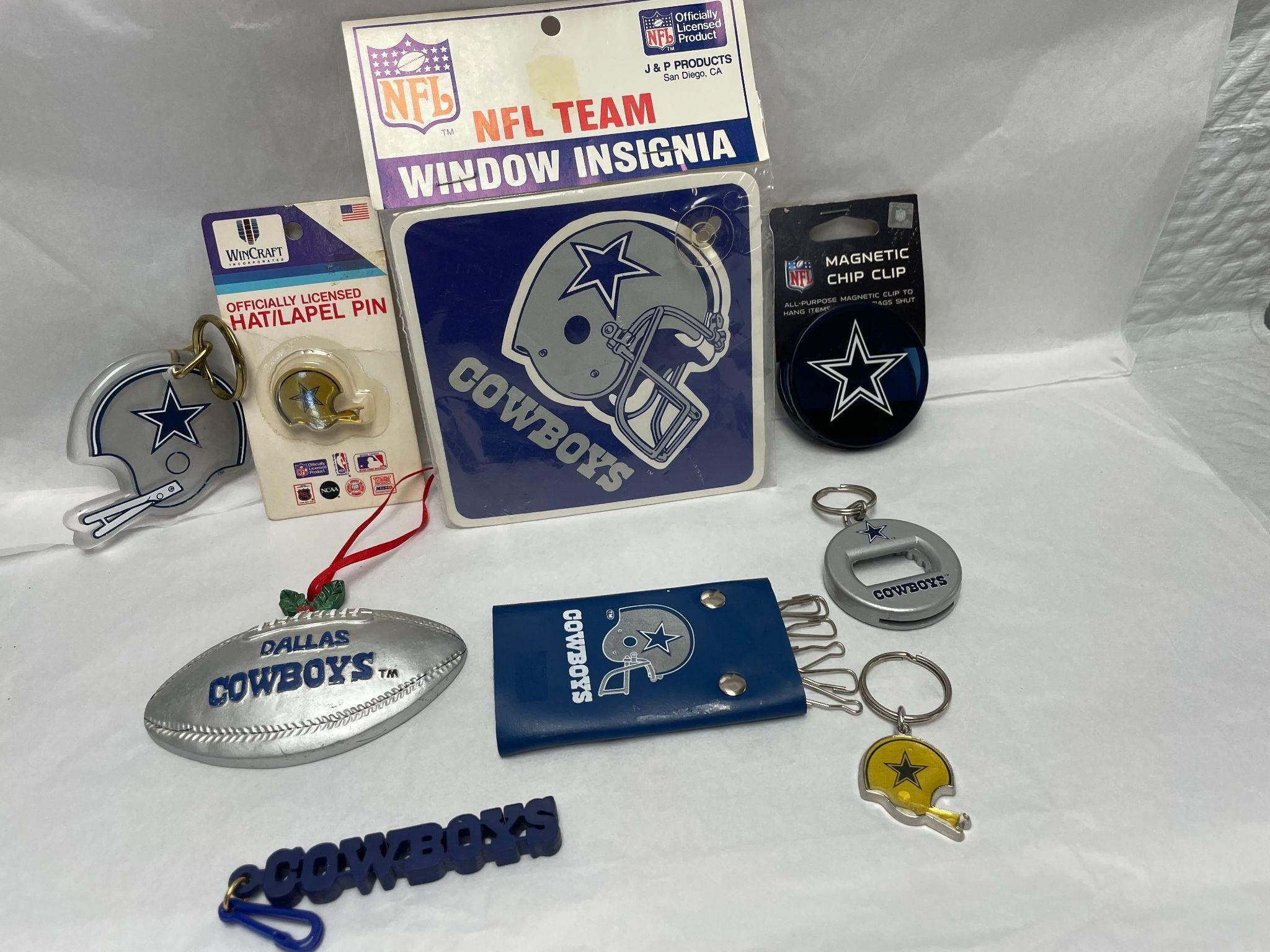Dallas Cowboys - 9 Various Items