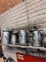 4-Piece Oil Cans