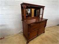 Vtg. Oak Sideboard