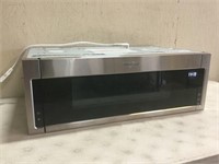 Stainless Steel Over-The-Range Hood Microwave