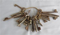 Antique Skeleton Key Lot