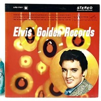 Album 33 tours ELVIS' Golden Records en bon état