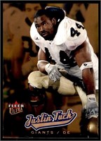RC Justin Tuck New York Giants Notre Dame Fighting
