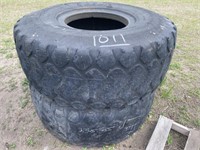 2 rock truck tires