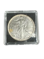 1988 US SILVER AMERICAN EAGLE 1 OUNCE .999 FINE