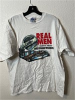 Vintage Real Men Don’t Need Instructions Saw Shirt