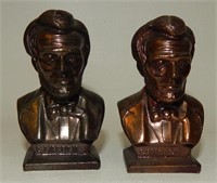 Metal Abraham Lincoln Busts