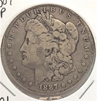 1887-P Morgan Dollar