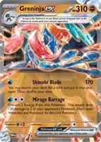 Greninja Ex - 106/167 - Double Rare - SV06: Twilig