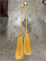 (2) Upper Canada Paddle Co. Paddles.