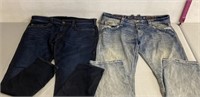 True Religion & Rock Revival Men's Jeans 42 Waist