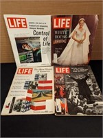 Life magazines (Mar '69, June '71, Sep '65, Jan