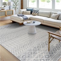 Weavers Moroccan Rug  7'10 x 10'3  Grey