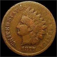 1877 Indian Head Penny NICELY CIRCULATED
