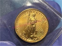2005 Gold Eagle $5 coin (.999 gold) 1/10-oz (#3)
