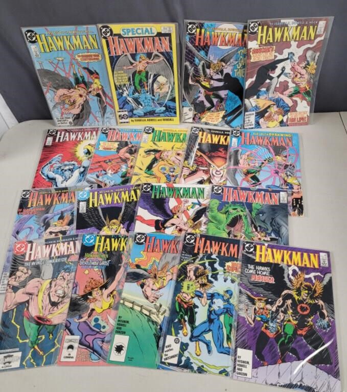 1980's DC Hawkman comics