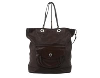 Longchamp Dark Brown 2WAY Handbag