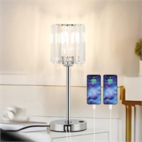 NEW $50 Crystal Table Lamp,Touch Control