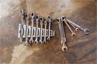 STANLEY & GEAR WRENCHES LOT