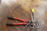 BOLT CUTTER & TIN SNIPS