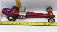 1960s TOP FUEL DRAGSTER COX ENGINE 15" LONG