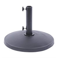 MANYARD Round Market Umbrella Base  Black