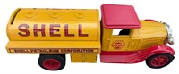 NEW Metal 1931 Int. Shell Tanker Coin Bank