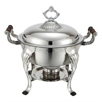 Winco 6 qt. Stainless Steel Chafing Dish