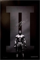 Michael B Jordan Autograph Creed  Poster