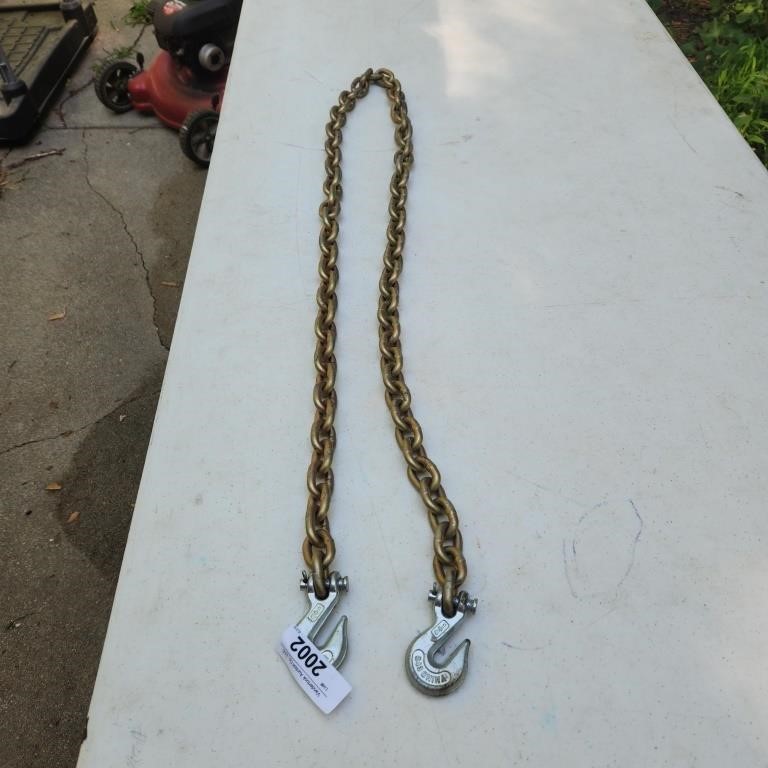 Log Chain w/ Hooks at each end - approx 6' long