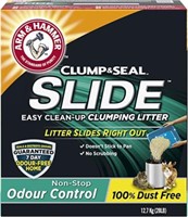 Arm & Hammer Clump & Seal Slide Clay Cat Litter,