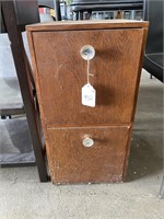 Old School Wooden Filing Cabinet
