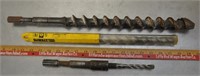 Large drill bits, 1 sealed, see pics