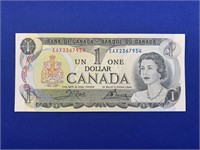 Canadian 1 Dollar Bill (1973)